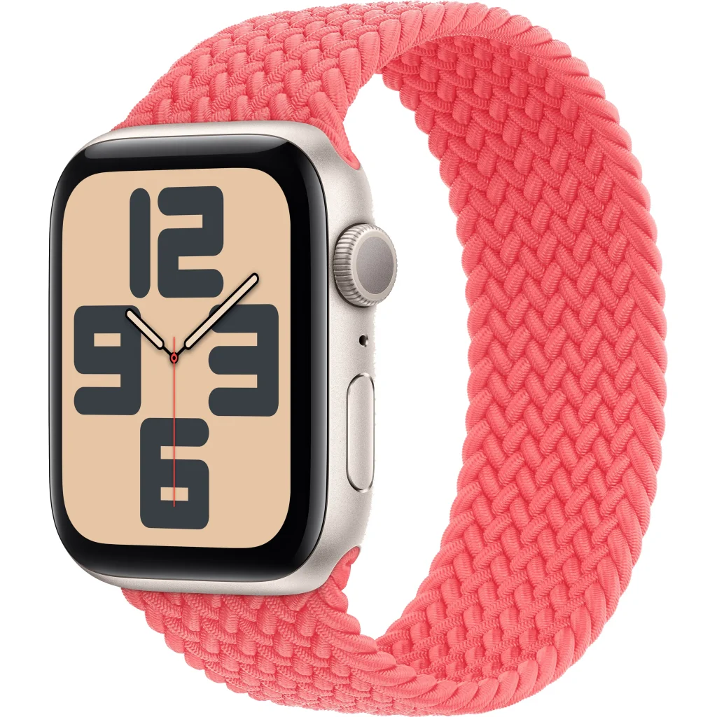 Ремінець Apple Guava Braided Solo Loop Size 6 для Apple Watch 42mm, 44mm, 45mm, 49mm (MT903)
