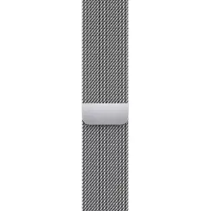 Ремінець Apple Milanese Loop Silver для Apple Watch 38mm, 40mm, 41mm (MTJN3)