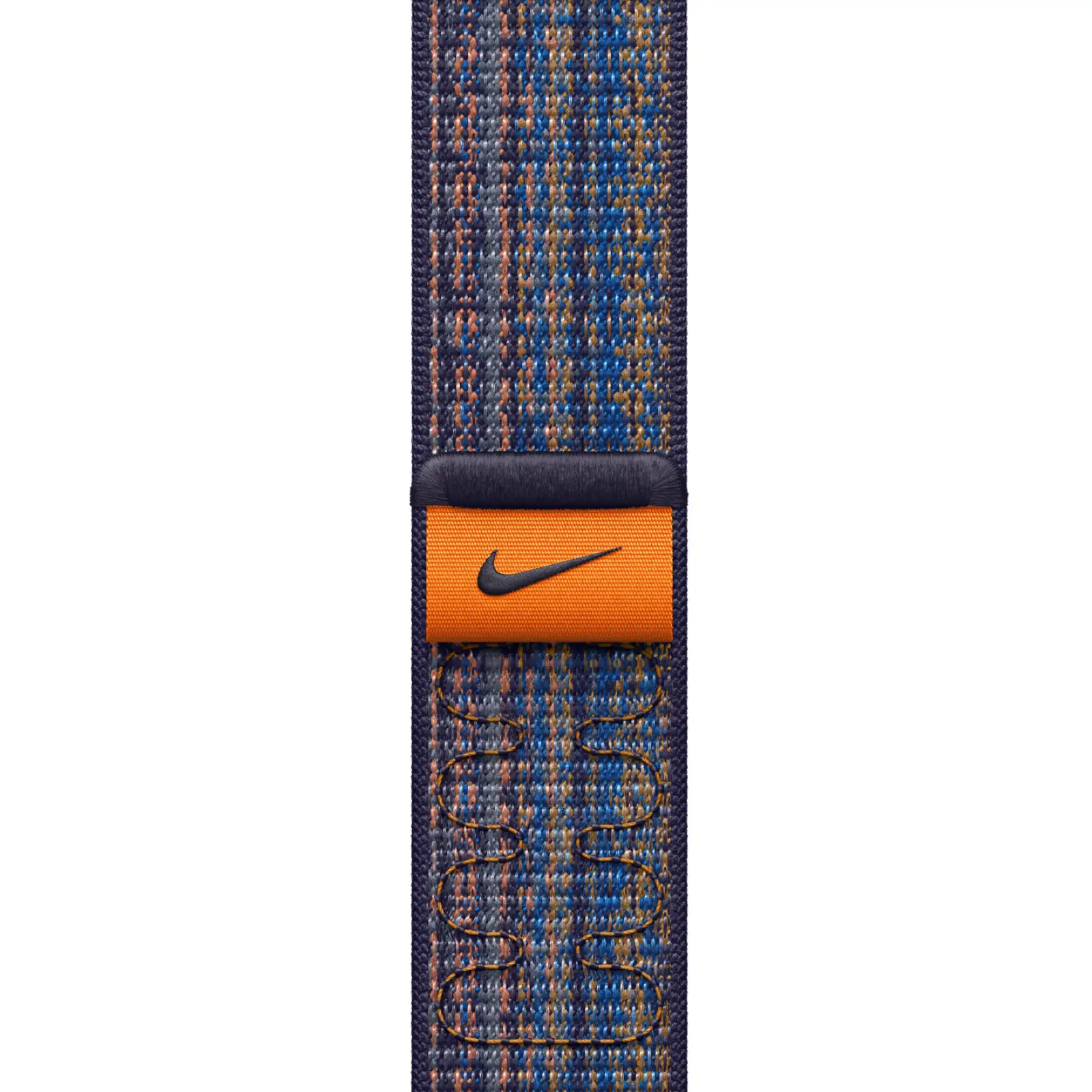 Ремешок Apple Game Royal/Orange Nike Sport Loop для Apple Watch 38mm, 40mm, 41mm (MTL53)