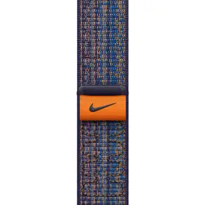 Ремешок Apple Game Royal/Orange Nike Sport Loop для Apple Watch 38mm, 40mm, 41mm (MTL53)