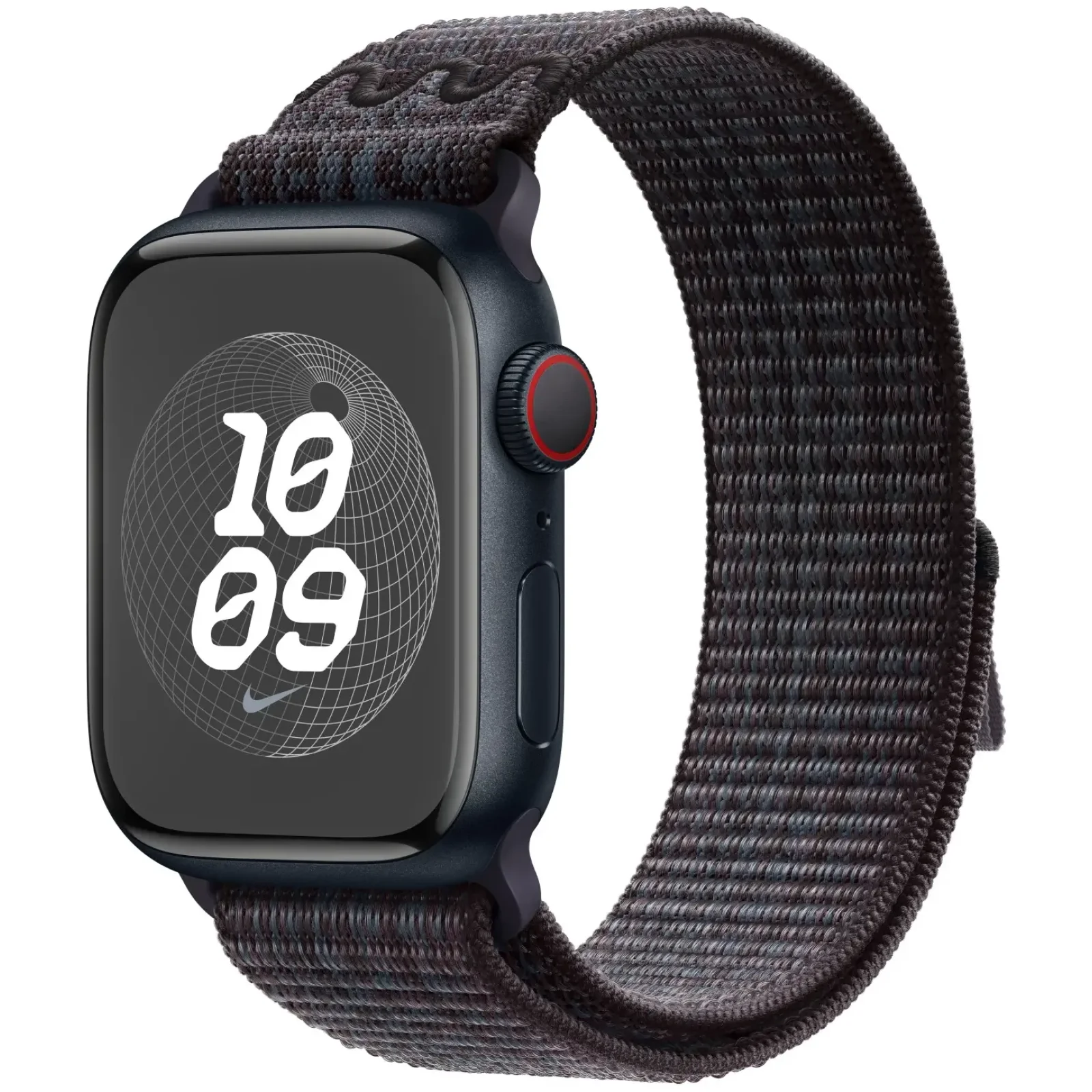 Ремешок Apple Black/Blue Nike Sport Loop для Apple Watch 38mm, 40mm, 41mm (MUJV3)