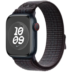 Ремінець Apple Black/Blue Nike Sport Loop для Apple Watch 38mm, 40mm, 41mm (MUJV3)