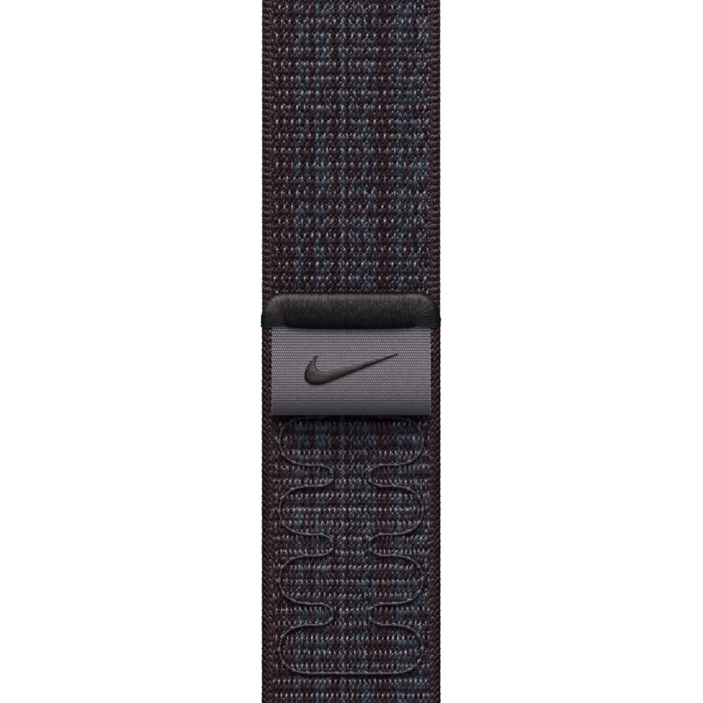Ремінець Apple Black/Blue Nike Sport Loop для Apple Watch 38mm, 40mm, 41mm (MUJV3)