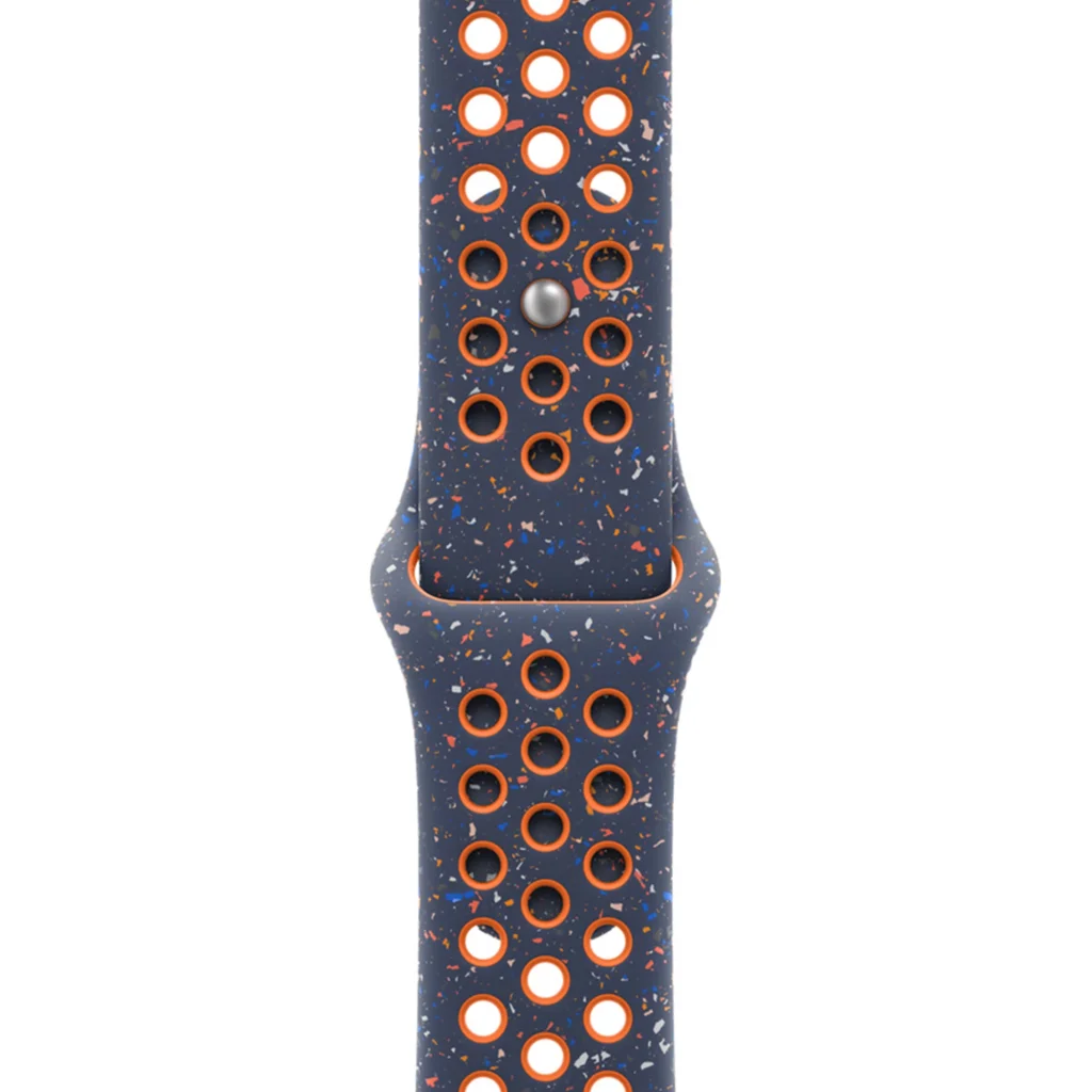 Ремінець Apple Blue Flame Nike Sport Band S/M для Apple Watch 38mm, 40mm, 41mm (MC2E4)