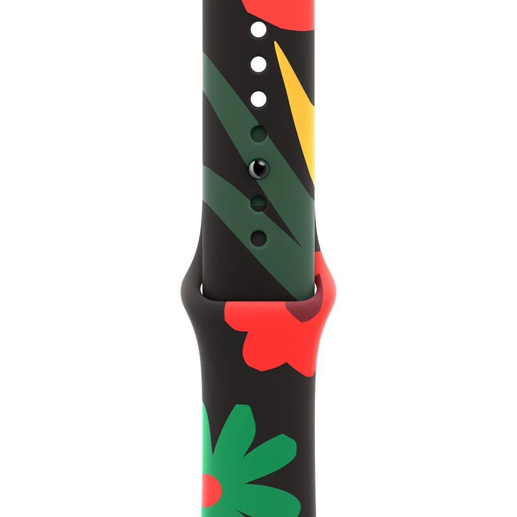 Ремінець Apple Black Unity Bloom Sport Band M/L для Apple Watch 42mm (MYGV3)