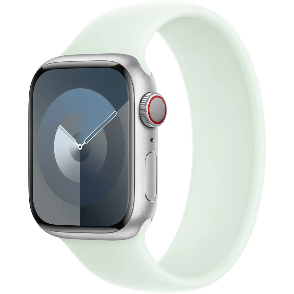 Ремінець Apple Soft Mint Solo Loop Size 5 для Apple Watch 38mm, 40mm, 41mm (MWE73)