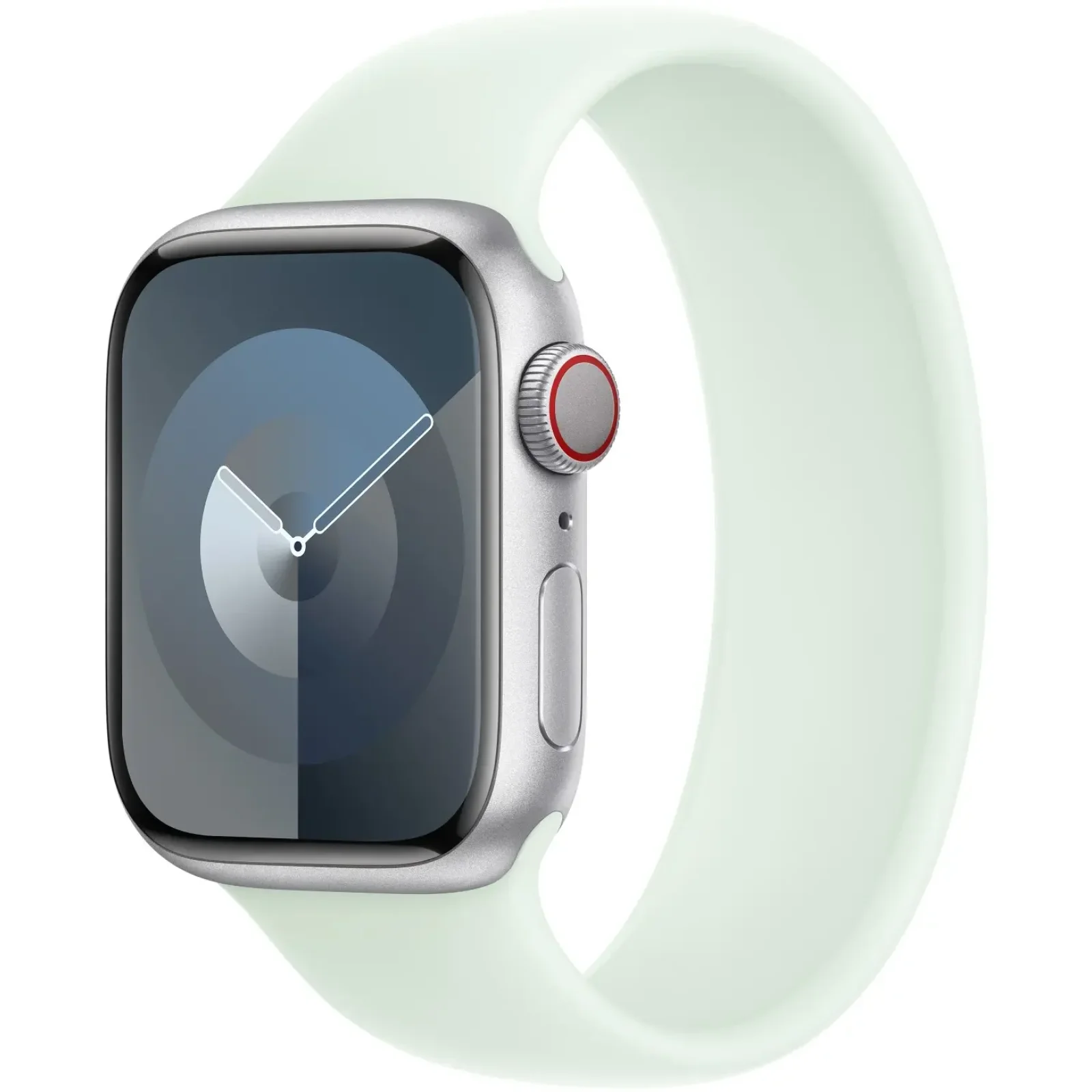 Ремінець Apple Soft Mint Solo Loop Size 5 для Apple Watch 38mm, 40mm, 41mm (MWE73)