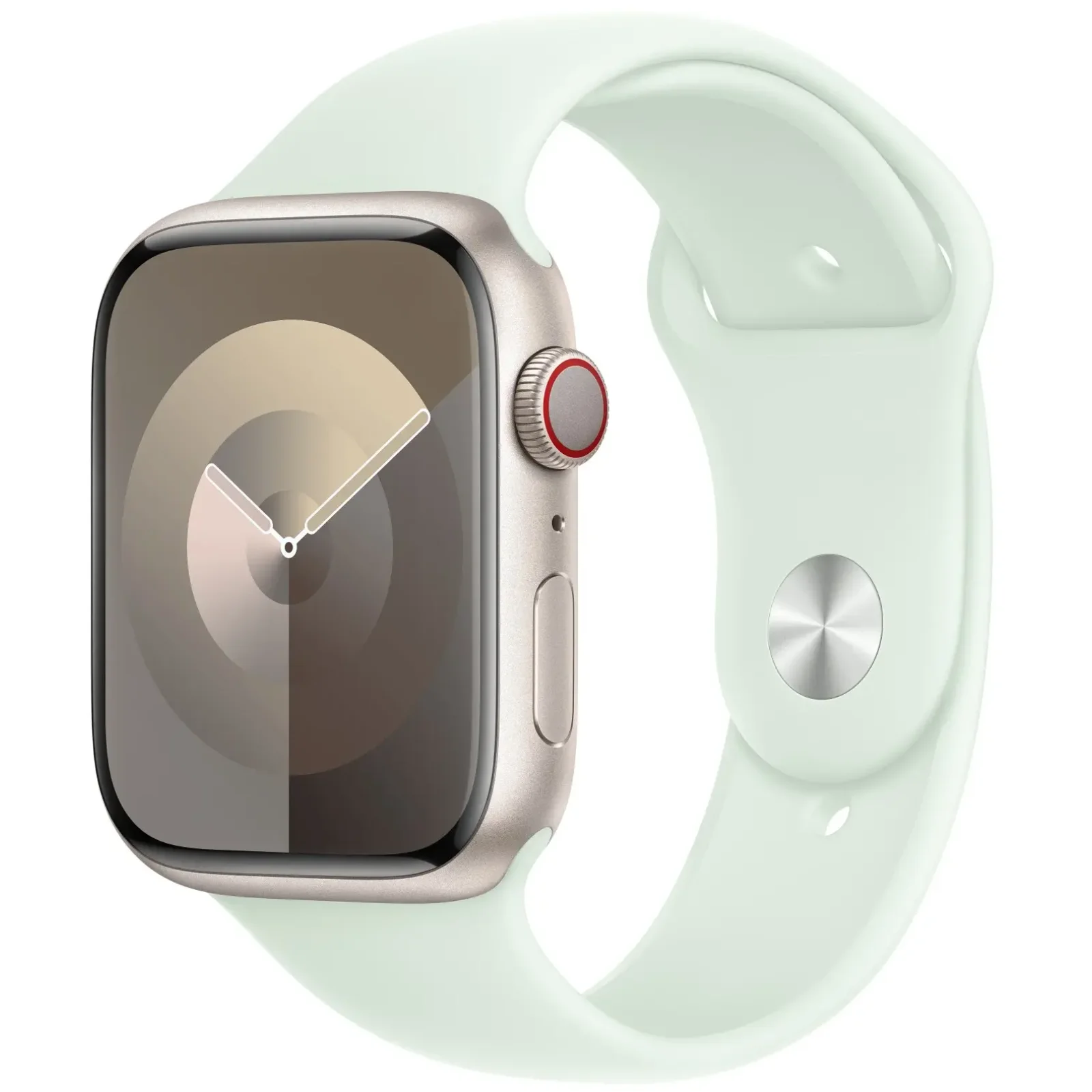 Ремешок Apple Soft Mint Sport Band S/M для Apple Watch 42mm, 44mm, 45mm, 49mm (MWMY3)