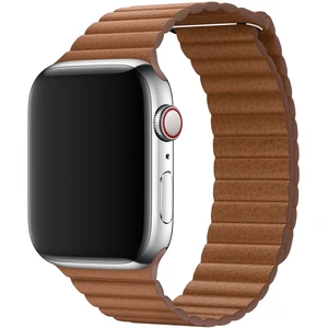 Ремінець Apple Saddle Brown Leather Loop Medium для Apple Watch 42mm, 44mm, 45mm, 49mm (MXAF2)