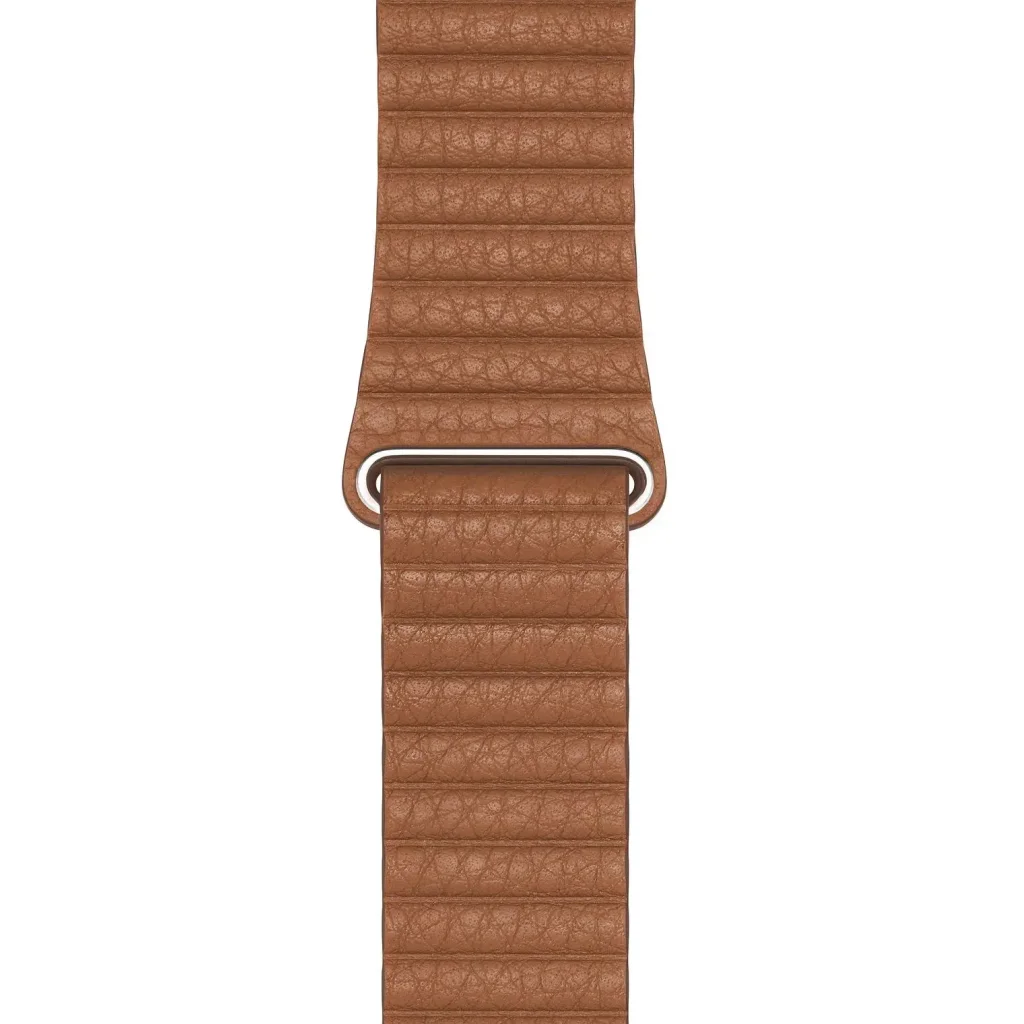 Ремінець Apple Saddle Brown Leather Loop Medium для Apple Watch 42mm, 44mm, 45mm, 49mm (MXAF2)