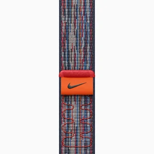 Ремінець Apple Blue/Red Nike Sport Loop для Apple Watch 44mm, 45mm, 46mm, 49mm (MXU43)