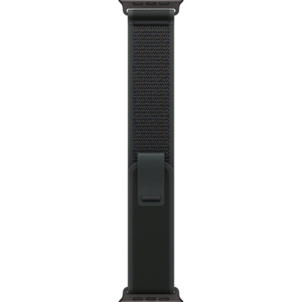 Ремінець Apple Black/Black Titanium Finish Trail Loop S/M для Apple Watch 44mm, 45mm, 49mm (MYQ53)