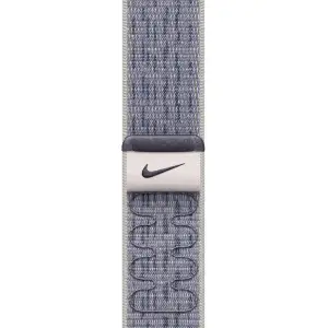 Ремешок Apple Grey/Blue Nike Sport Loop для Apple Watch 38mm, 40mm, 41mm, 42mm (MXTX3)