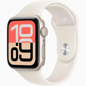 Смарт-годинник Apple Watch SE 3 GPS + Cellular 40mm Starlight Aluminum Case with Starlight Sport Band S/M (MEP64)