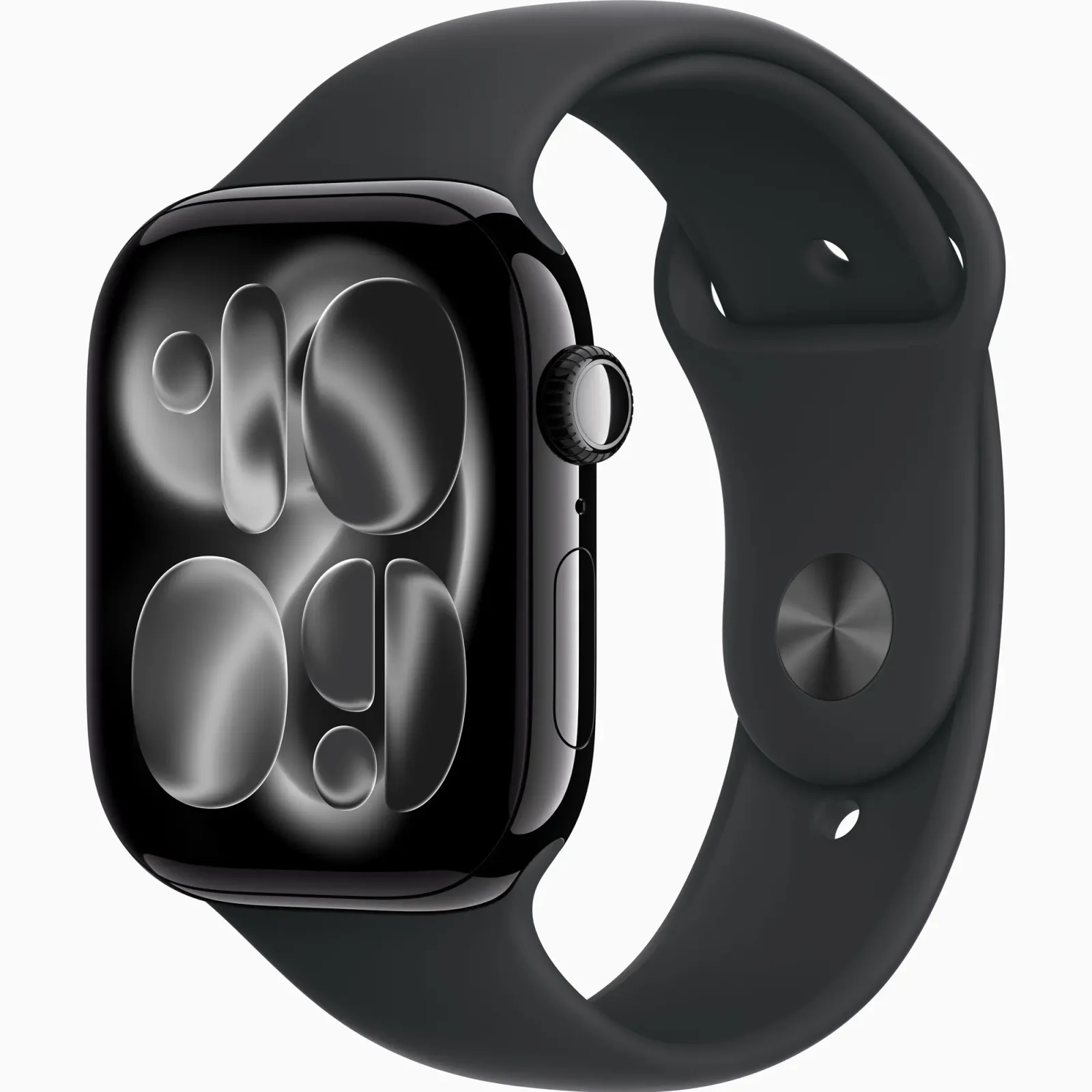 Смарт-часы Apple Watch Series 11 GPS 42mm Jet Black Aluminum Case with Black Sport Band S/M (MEQT4)