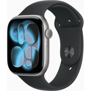 Смарт-часы Apple Watch Series 11 GPS 42mm Space Gray Aluminum Case with Black Sport Band S/M (MEQW4)