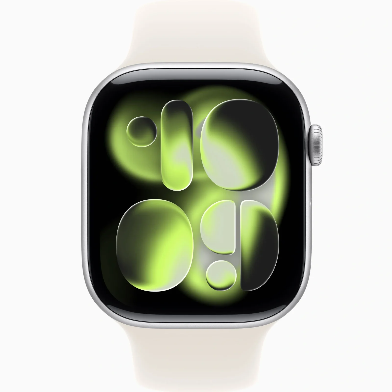 Смарт-часы Apple Watch Series 11 GPS 42mm Silver Aluminum Case with Starlight Sport Band S/M (MEW34)