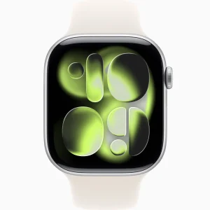 Смарт-часы Apple Watch Series 11 GPS 42mm Silver Aluminum Case with Starlight Sport Band S/M (MEW34)