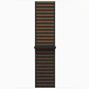 Смарт-часы Apple Watch Series 11 GPS 46mm Space Gray Aluminum Case with Black Unity Rhythm Sport Loop (MEW94+MDF54)