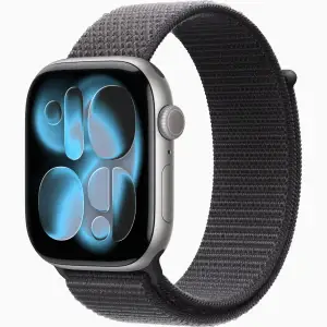 Смарт-часы Apple Watch Series 11 GPS 46mm Space Gray Aluminum Case with Dark Gray Sport Loop (MEW94+MFFM4)
