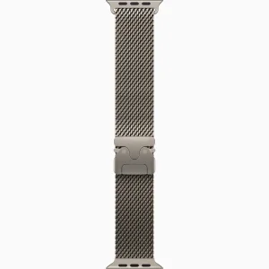 Смарт-годинник Apple Watch Ultra 3 GPS + Cellular 49mm Natural Titanium Case with Natural Titanium Milanese Loop Medium (MEWY4)