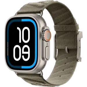 Смарт-годинник Apple Watch Hermès Ultra 3 GPS + Cellular 49mm Natural Titanium Case with Gris Titane En Mer (MF2A4, MGN84)