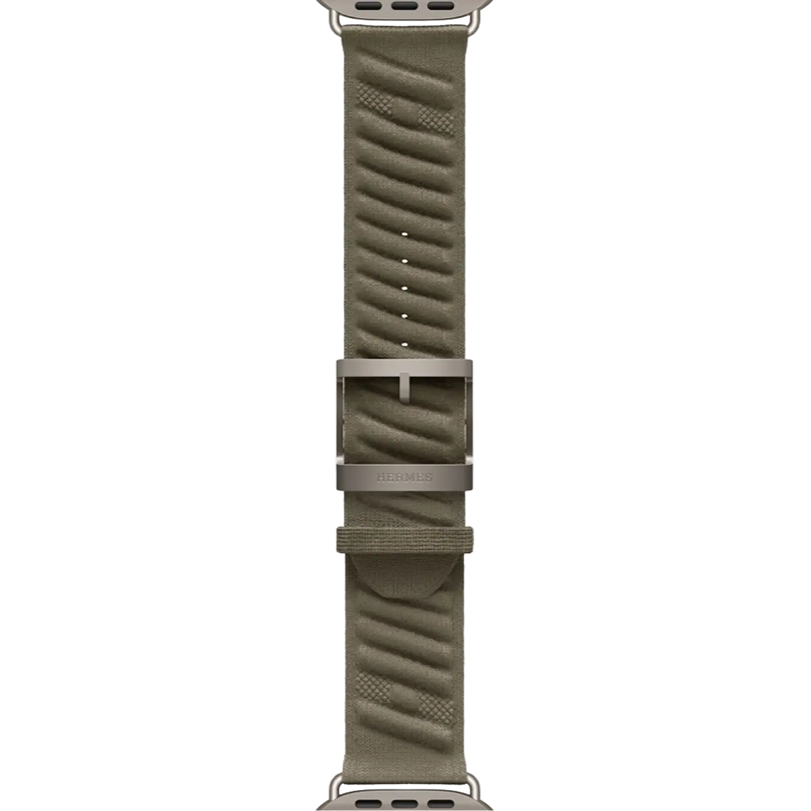 Смарт-годинник Apple Watch Hermès Ultra 3 GPS + Cellular 49mm Natural Titanium Case with Gris Titane En Mer (MF2A4, MGN84)
