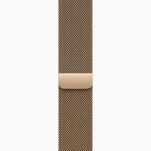 Смарт-годинник Apple Watch Series 11 GPS + Cellular 46mm Gold Titanium Case with Gold Milanese Loop M/L (MFD84)