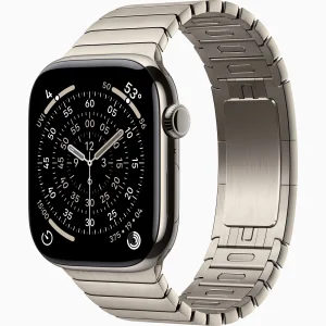 Смарт-годинник Apple Watch Series 11 GPS + Cellular 42mm Natural Titanium Case with Natural Link Bracelet (MF9H4, MXMA3)