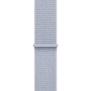 Смарт-годинник Apple Watch Series 10 GPS + Cellular 42mm Silver Aluminum Case with Blue Cloud Sport Loop (MWX53)