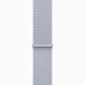 Смарт-часы Apple Watch Series 10 GPS + Cellular 46mm Silver Aluminum Case with Blue Cloud Sport Loop (MWY23)