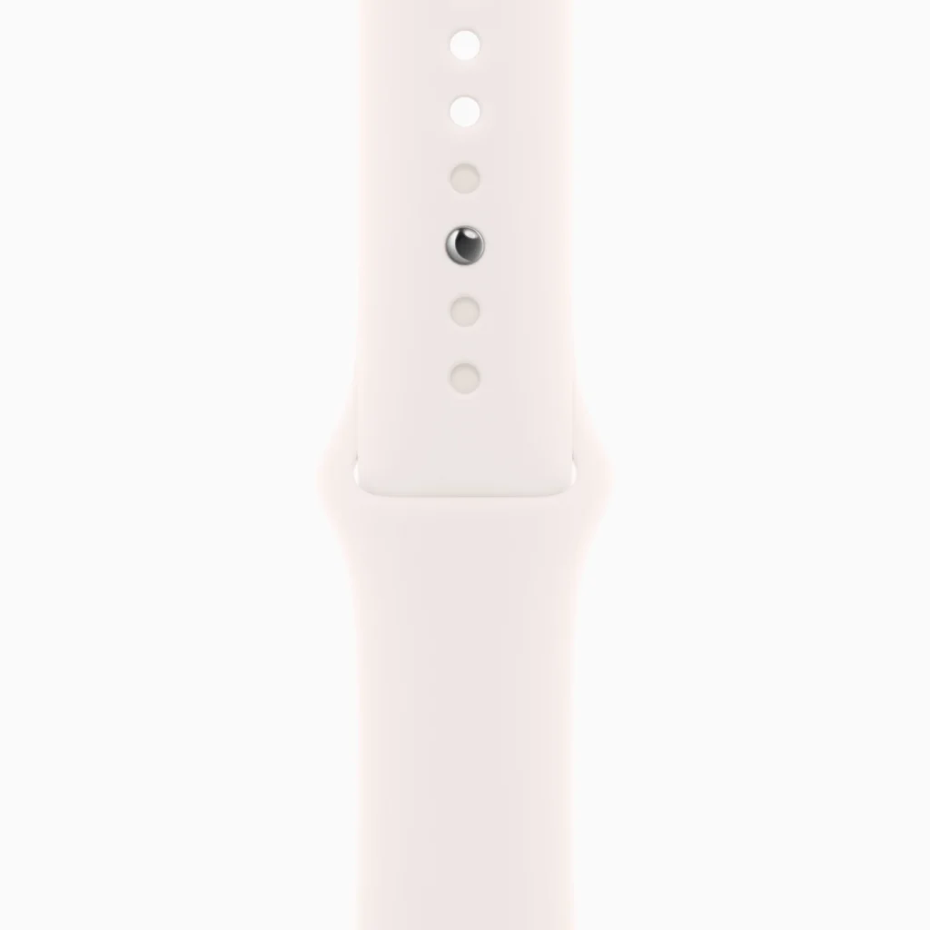 Смарт-годинник Apple Watch Series 10 GPS + Cellular 42mm Slate Titanium Case with Light Blush Sport Band S/M (MX0M3, MXLN3)
