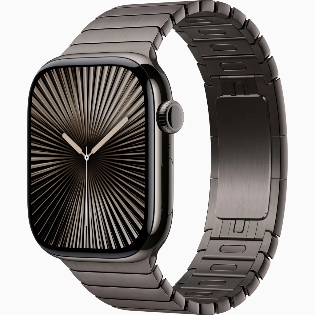 Смарт-годинник Apple Watch Series 10 GPS + Cellular 42mm Slate Titanium Case with Slate Link Bracelet (MX0M3, MXMD3)