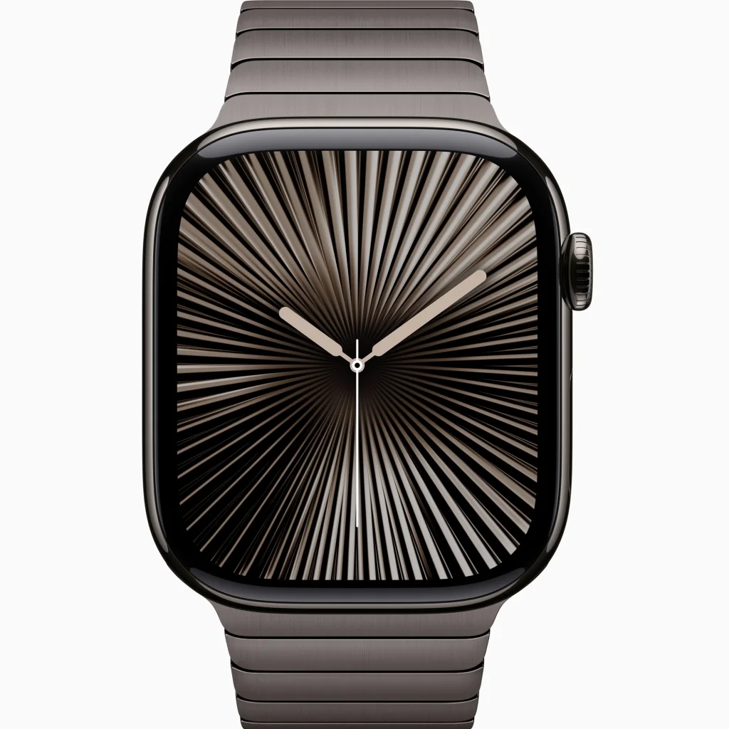 Смарт-годинник Apple Watch Series 10 GPS + Cellular 42mm Slate Titanium Case with Slate Link Bracelet (MX0M3, MXMD3)