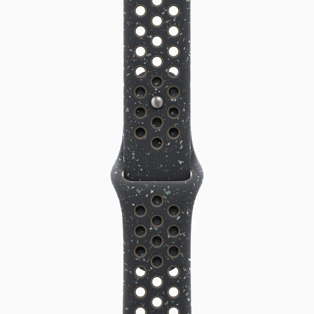 Смарт-годинник Apple Watch Series 10 GPS + Cellular 42mm Slate Titanium Case with Midnight Sky Nike Sport Band S/M (MX0M3, MYJP3)