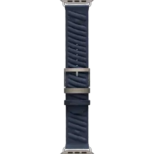 Смарт-часы Apple Watch Hermès Ultra 2 2024 GPS + Cellular 49mm Natural Titanium Case with Bleu Nuit En Mer (MX773+MXJA3)