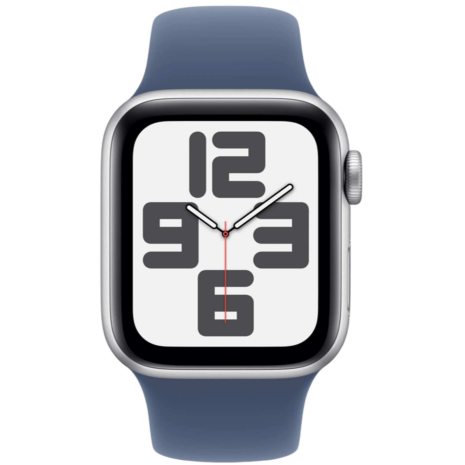 Смарт-часы Apple Watch SE 2 GPS + Cellular 40mm Silver Aluminum Case with Denim Sport Band S/M (MXFV3-MXGF3)