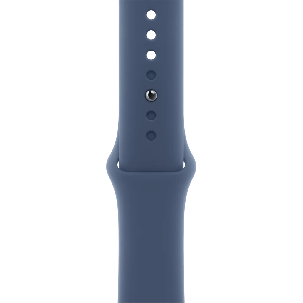 Смарт-годинник Apple Watch SE 2 GPS + Cellular 44mm Silver Aluminum Case with Denim Sport Band M/L (MXG53)