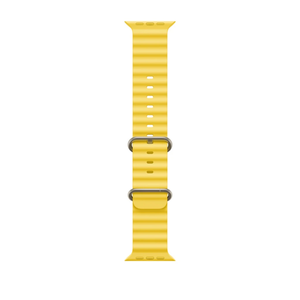 Смарт-часы Apple Watch Ultra GPS + Cellular 49mm Titanium Case with Yellow Ocean Band (MNH93/MNHG3)