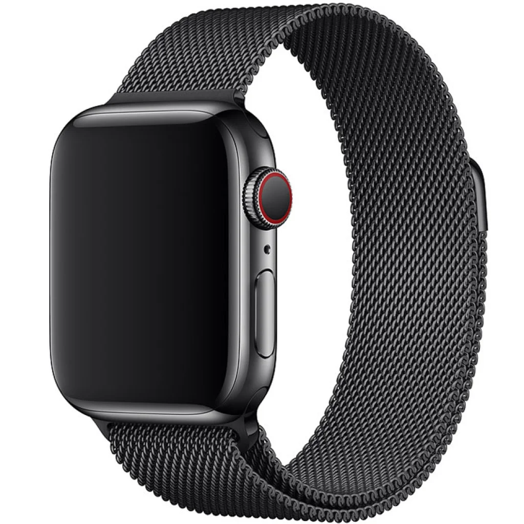 Ремінець Apple Milanese Loop Space Black для Watch 40mm (MTU12)