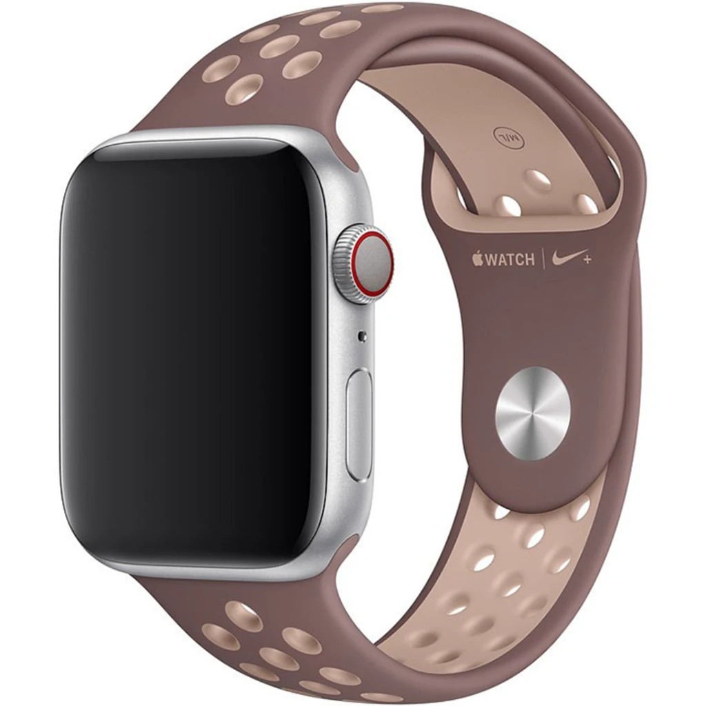 Ремінець Apple Smokey Mauve/Particle Beige Nike Sport Band для Apple Watch 44mm (MTP22)
