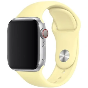 Колір: Жовтий - Ремінець Apple Sport Band Mellow Yellow S/M & M/L для Apple Watch 44mm (MTPV2)