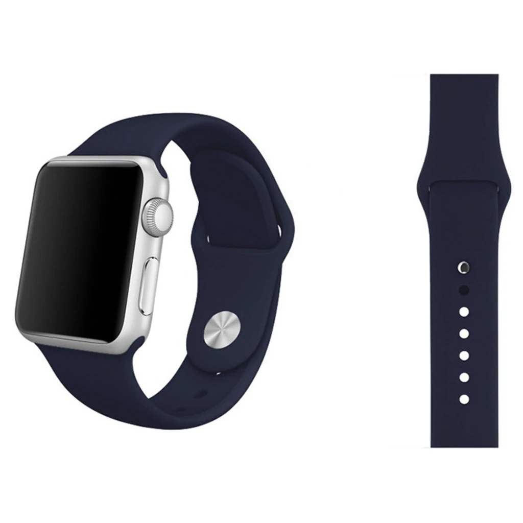 Браслет Apple Watch 42mm Sport Band Midnight Blue (HQCo)