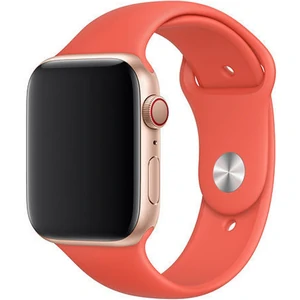 Колір: Рожевий - Ремінець Apple Sport Band Nectarine S/M & M/L для Apple Watch 44mm (MTPQ2)