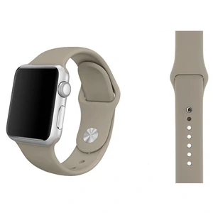 Цвет: Серый - Браслет Apple Watch 42mm/44mm Sport Band Stone (HQCo)
