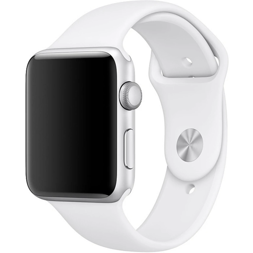 Браслет Apple White Sport Band S/M & M/L для Apple Watch 38mm, 40mm (MJ4E2)