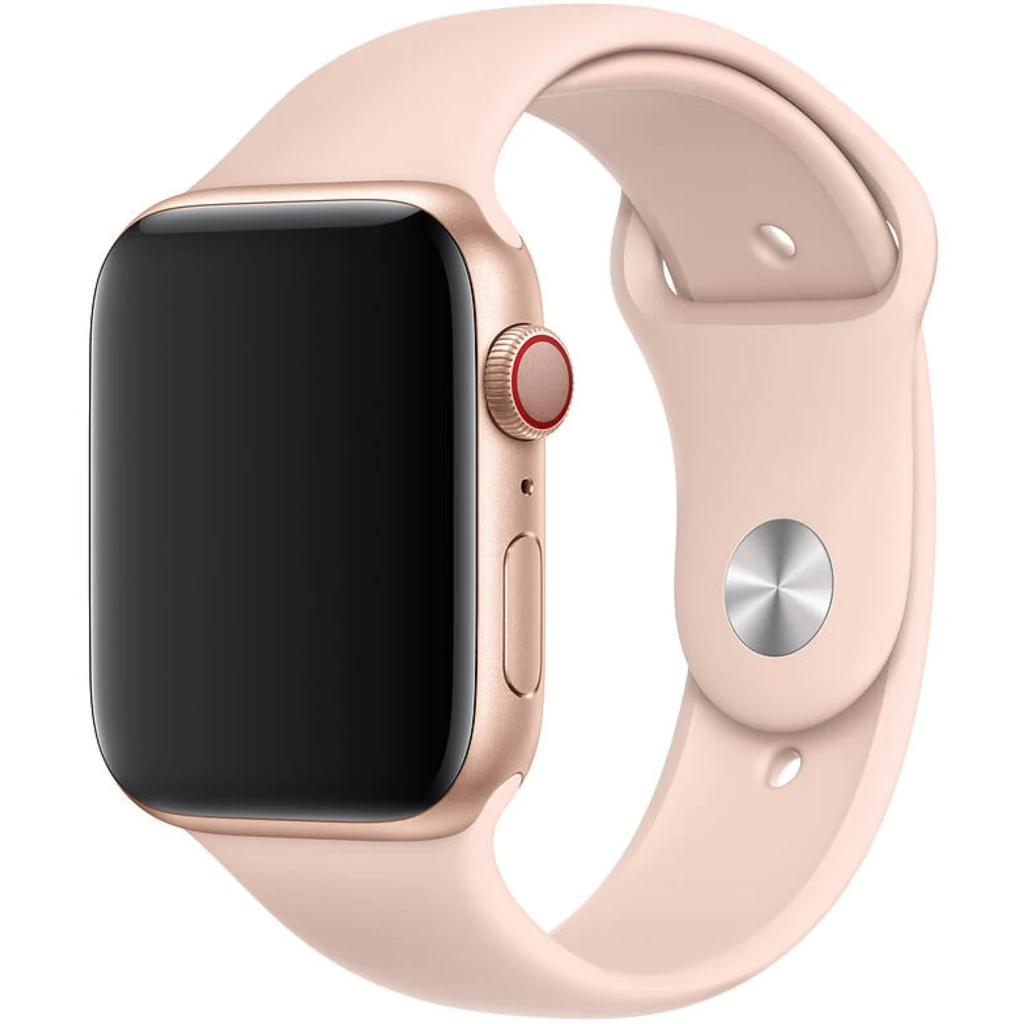 Ремінець Apple Sport Band Pink Sand S/M & M/L для Apple Watch 42mm, 44mm (MTPM2)