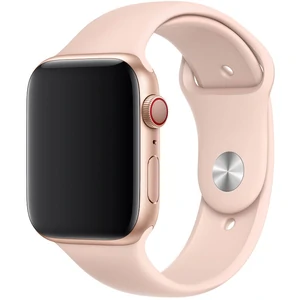 Колір: Рожевий - Ремінець Apple Sport Band Pink Sand S/M & M/L для Apple Watch 42mm, 44mm (MTPM2)