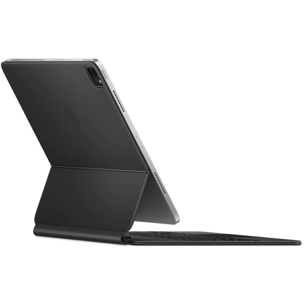 Чохол-клавіатура Apple iPad Pro 12.9 2021 Magic Keyboard Black MJQK3 (Аанглійська розкладка + Гравірування)