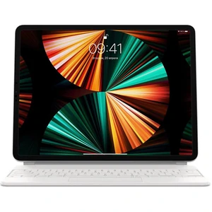Чохол Apple iPad Pro 12.9 2021 Magic Keyboard White (MJQL3) (Англійська розкладка + Гравірування)